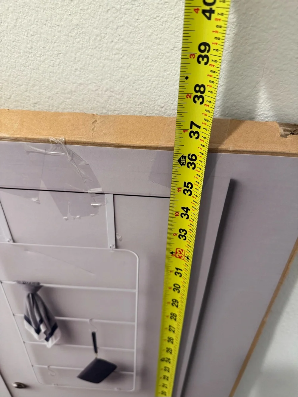 Target White Over-Door Accessory Rack